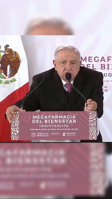 AMLO reconoció problemas para el abastecimiento de medicamentos  #amlo #noticias #shorts