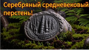 Дорогой серебряный перстень домонгол!