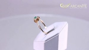 Кольцо с изумрудом 7002095E