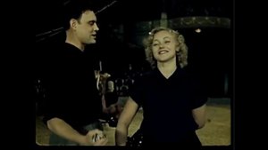 "Людмила Касаткина и Павел Кадочников" 1954' "Укротительница тигров"