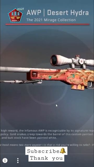 Unlocking AWP Desert Hydra 
