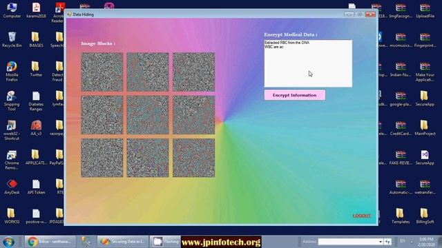 Securing Data in Internet of Things (IoT) Using Cryptography and Steganography Techniques | C#.net