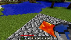 How to create an obsidian farm in minecraft beta 1.8