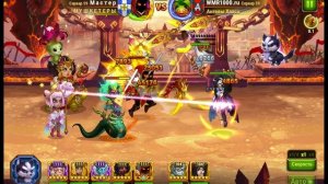 Хроники Хаоса Данте и Селеста бои на арене игры Хроники Хаоса