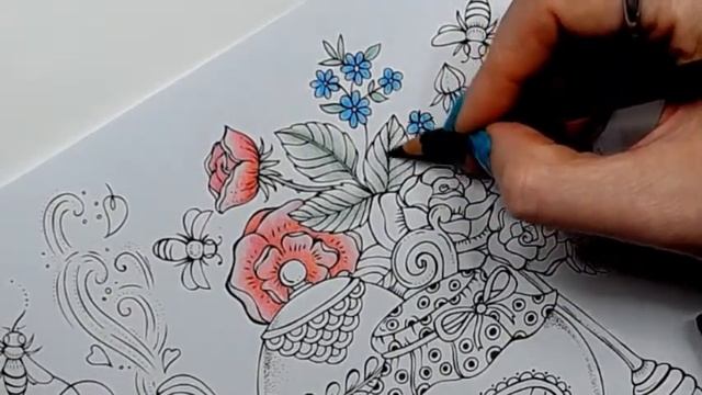 Coloring in Die Welt unter der Lupe-zu lande by Rita Berman смотреть онлайн