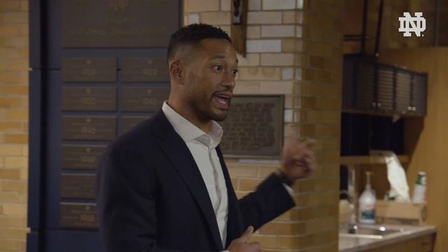 Notre Dame Football's NEW HEAD COACH addresses the team for the FIRST TIME смотреть онлайн