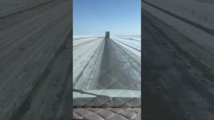 Атырау Актобе.после бурана  КазАтожол не следит за дорогой