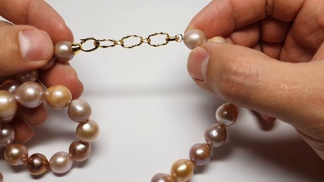 Колье, Бусы из натурального барочного жемчуга, роскошный жемчуг барокко.
