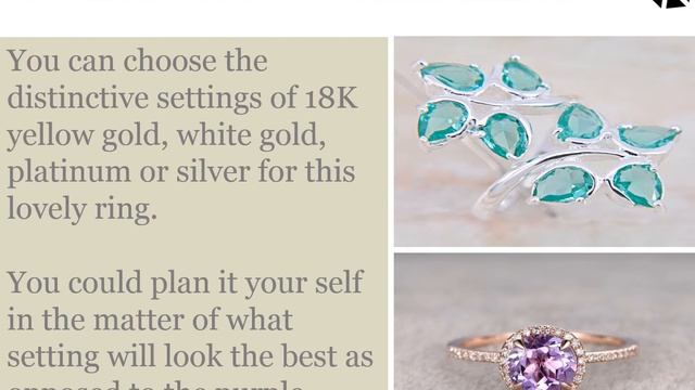 Amethyst Engagement Ring Buying Guide  |  Jewel Info 4 u