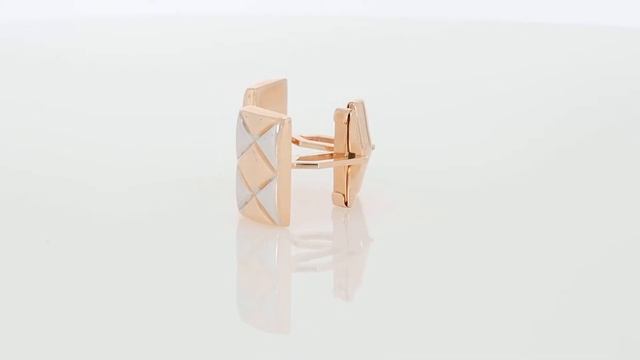 Золотые запонки, артикул 210061 смотреть онлайн