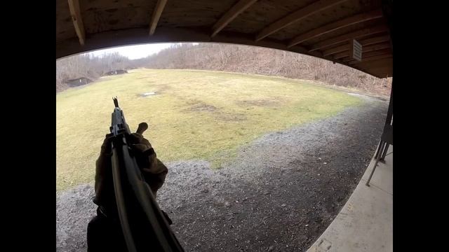 Saiga AK 47 First shots смотреть онлайн