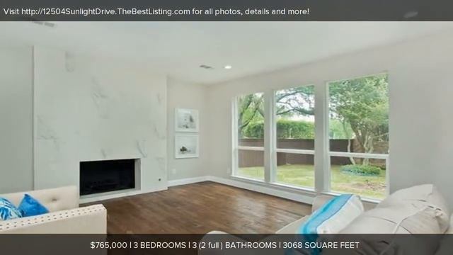 12504 Sunlight Drive, Dallas, TX Presented by Bob Green. смотреть онлайн