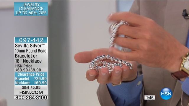 Sevilla10mmBeaded18"Necklace смотреть онлайн