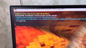 Стресс тест Palit GeForce GTX 1660 SUPER Gaming Pro OC