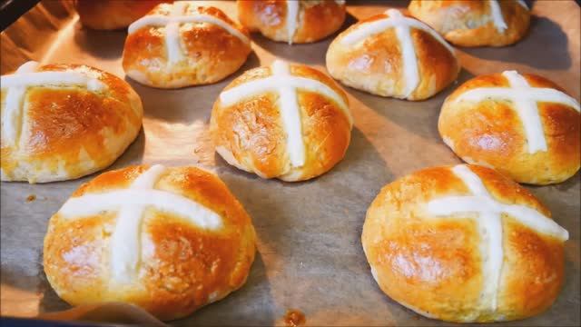 Английские Пасхальные БУЛОЧКИ