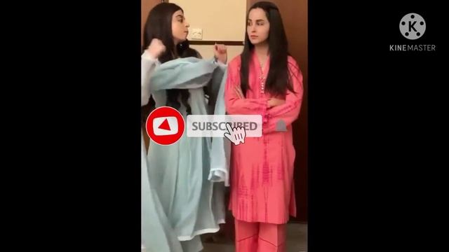 Nimra khan and Yashma Gill viral video.