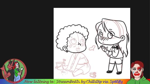 Chibis and Perseverance (Clown Solo) || Beef and Clown Art Stream смотреть онлайн