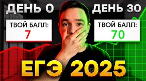 Как уйти в тень и сдать ЕГЭ на 70+ баллов за 30 дней с НУЛЯ | ПРОФИЛЬНАЯ МАТЕМАТИКА ЕГЭ 2025