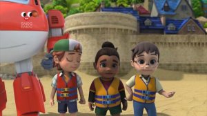 СУПЕР КРИЛА✈️🚁☁️🛩️☁️ нові серії 2024 українською мовою джет S03E18 Sandcastle Superstar для дітей