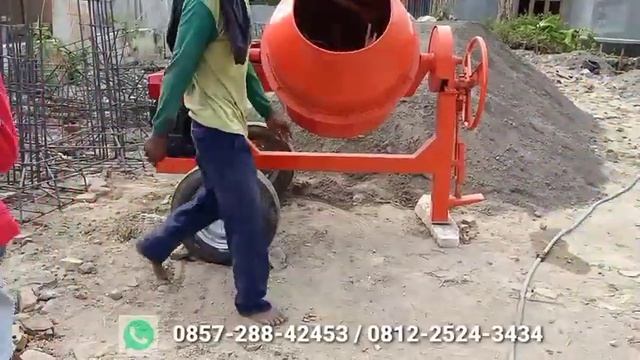 Solusi Membangun Rumah dan Gudang lebih mudah dengan Mesin Molen Beton Concrete Mixer смотреть онлайн