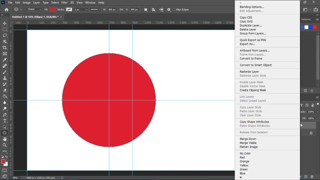 Flag of Greenland design in Photoshop смотреть онлайн