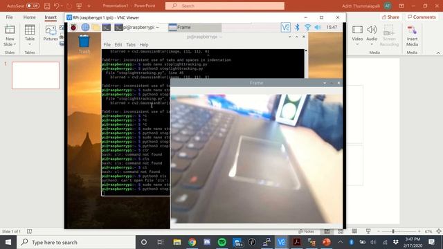 Tracking Stoplight Image (Green Circle) with Raspberry Pi Camera смотреть онлайн