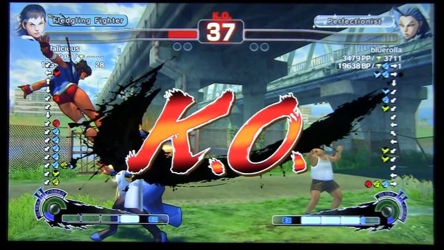 SSF4 AE Sefalicious (SAKURA) VS bluerolla (ROSE) AMERICAN RANKED MATCH 34 смотреть онлайн