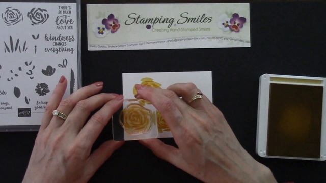 Two-Step Stamping with Stampin' Up! Abstract Impressions смотреть онлайн