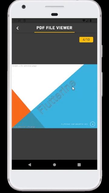 Exploring the Power of Flutter : PDF File Viewer