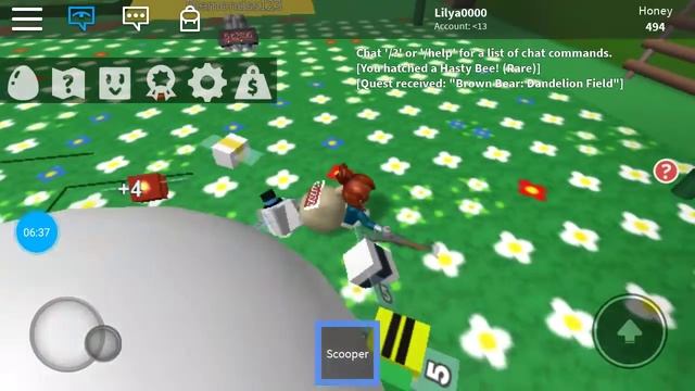 Играю в Roblox. Bee Swarm. 2 пчелы. смотреть онлайн