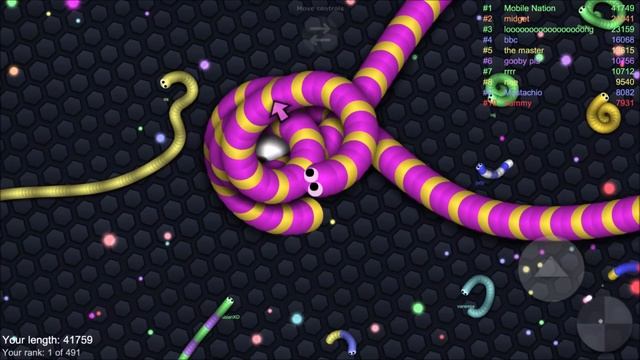 Slither.io A.I. 730,000+ Score Epic Slitherio Gameplay