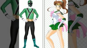 Сейлормун могучие рейнджеры самураи