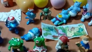 Игрушки из киндер-сюрпризов 90-х-00х.