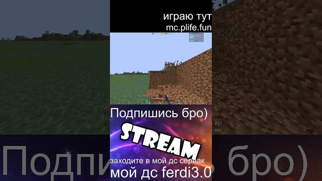 СТРИМ НА mc.plife.fun ОБЩАЕМСЯ РАЗВИВАЕМСЯ СТРОИМ ГОРОД #shorts #minecraft смотреть онлайн