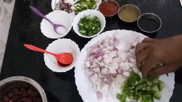 സോയ ചങ്സ് മഞ്ചൂരിയൻ// Soya Chungs Manjurian.//LAMEEMZ  KITCHEN //Episode 43
