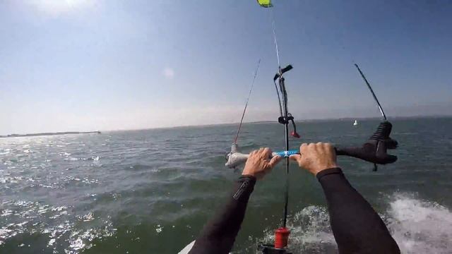 Kiteboarding 12M Moriches Inlet смотреть онлайн