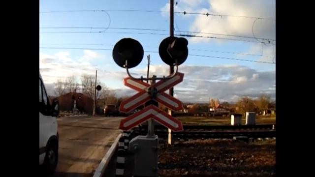 Железнодорожные переезды на участке Мерефа - Красноград смотреть онлайн