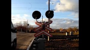 Железнодорожные переезды на участке Мерефа -  Красноград