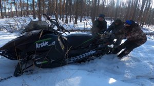 покатался на Arctic Cat 1100.