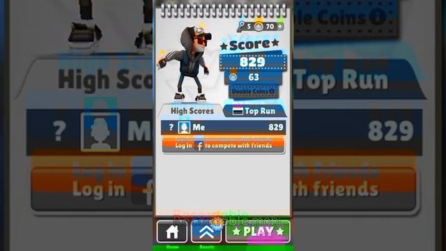 Играем в сабвей серф смотреть онлайн