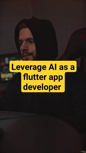 How to leverage AI as a flutter app developer? #ai #flutter #mobileappdevelopment #fluttercommunity