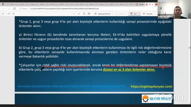 BİYOLOJİK RİSK ETMENLERİ 2021-2022 смотреть онлайн