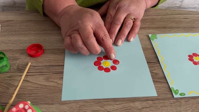 Малювання «Хустинка для мами». Молодша група. Вихователь: Дрозд С.І. смотреть онлайн