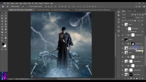 Wolf Samurai Spirit Photo Manipulation Tutorial || Hasan Mia