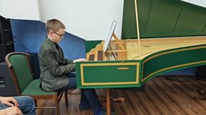 Г. Ф. Гендель "Сарабанда", клавесин, исполняет Голосенко Платон.