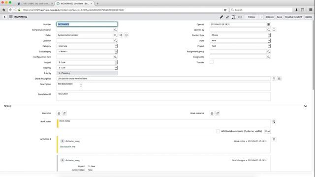 How to integrate ServiceNow and Jira