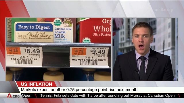 US inflation eases slightly in July смотреть онлайн