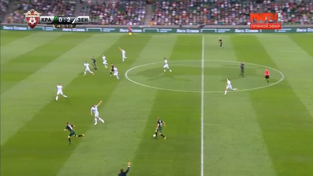 Краснодар - Зенит - 0:2. Голы и лучшие моменты
