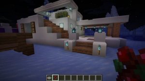 Мой новогодний домик ^^ #новогоднийкомпот #minecraft