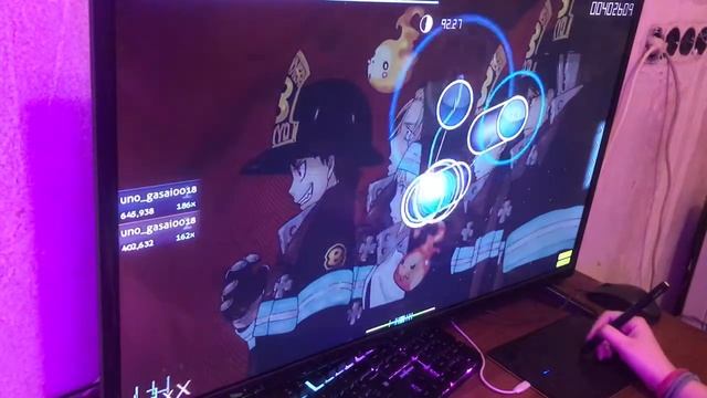 Учусь жать в osu! смотреть онлайн